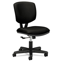 Task Chair, Tilt, Fabric, 25-3/4"x25-3/4"x40", Black