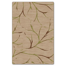 Moreland Rug, 6'x9', Natural/Sage