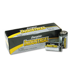 Industrial Alkaline Battery, "D" Size, 12/BX
