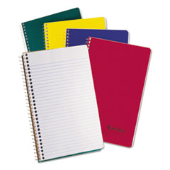 Small Size Notebook, College Rld, 6"x9-1/2", 150Shts, Ast