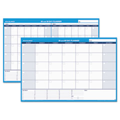 Undated Wall Calendar,2-Sided,Erasable,30/60 Day,48"x32",BE