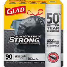 BAG,GLAD,TRSH,DS,30GAL,BK