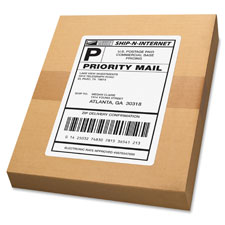 Shipping Labels, Lsr, 3-1/2"x5", 1000/BX, White