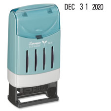 Line Daters, Prints Month/Date/Year, Small, 7/8"x1/8", BK