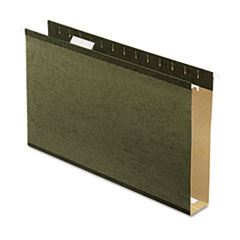 Hanging Folders, 2" Capacity, Legal, 25/BX, Standard Green