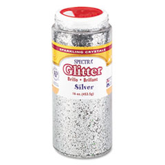 Sparkling Crystals Glitter, 16 Oz, Silver
