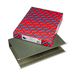 Hanging Box Bottom Folders, 3"Exp, Legal, 25/BX, GN