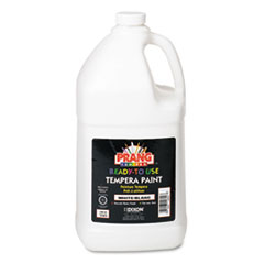 Tempera Paint, Ready to Use, Nontoxic, 1 Gallon, White