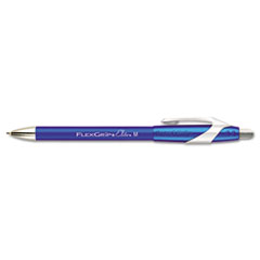 Ballpoint Pen,Refill/Retractable,Medium Pt,Blue Barrel/Ink