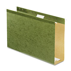 Hanging Folders, 3" Capacity, Legal, 25/BX, Standard Green
