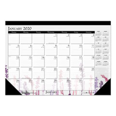 DESK PAD,WILDFLOWER,AST