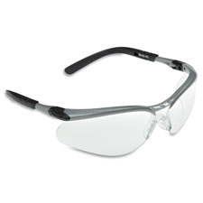 BX Safety Glass, Silver/Black