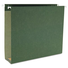 Hanging Box Bottom Folders, 2"Exp, Letter, 25/BX, GN