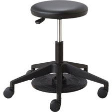 STOOL,LAB,LOW HEIGHT,BK
