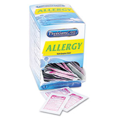 Physicians Care Allergy, 2/PK, 50 PK/BX