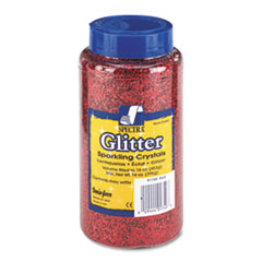 Sparkling Crystals Glitter, 16 Oz, Red